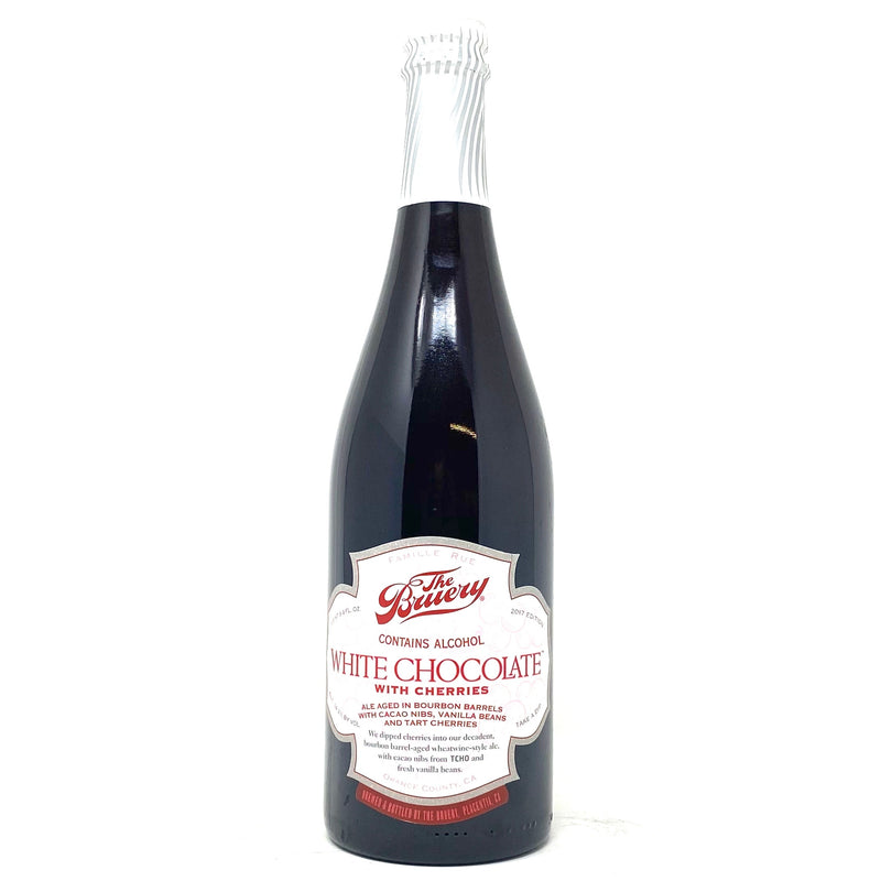 THE BRUERY 2017 WHITE CHOCOLATE w/ CHERRIES BBA ALE 750ml Bottle