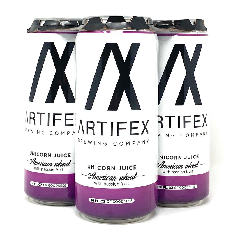 ARTIFEX BREWING UNICORN JUICE AMERICAN WHEAT w/ PASSION FRUIT 16oz can