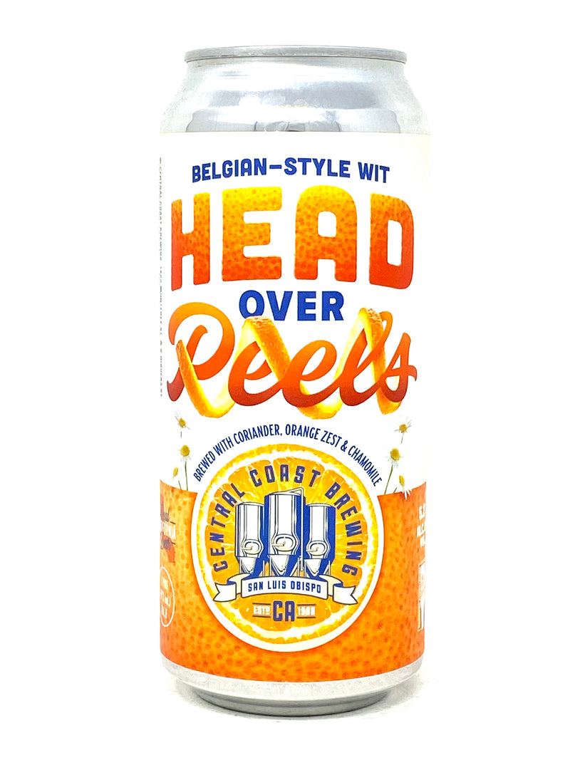CENTRAL COAST BREWING HEAD OVER PEELS BELGIAN STYLE WIT 16oz can