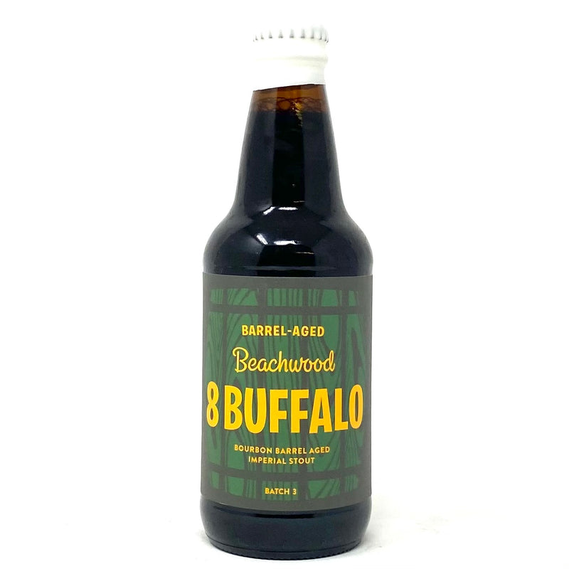 BEACHWOOD 8 BUFFALO B.B.A. IMPERIAL STOUT BATCH 3 12oz Bottle