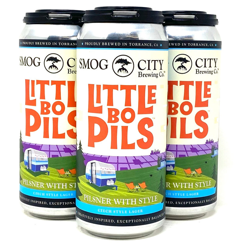 SMOG CITY LITTLE BO PILS PILSNER CZECH STYLE LAGER 16oz can