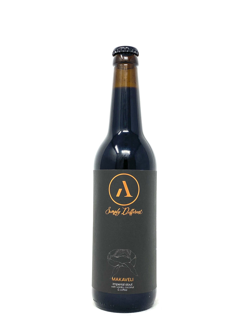 ABNORMAL  MAKAVELI - Imperial Pastry Stout with Vanilla, Coconut, Mostra Coffee. 500ml