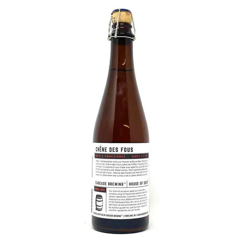 CASCADE BREWING 2018 CHENE DES FOUS B.A. TRIPLE ALE 500ml Bottle