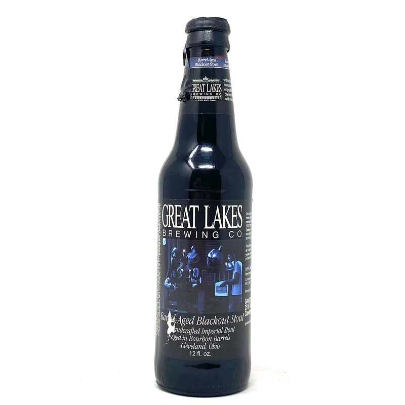 GREAT LAKES BREWING 2015 BARREL-AGED BLACKOUT STOUT 12oz Bottle