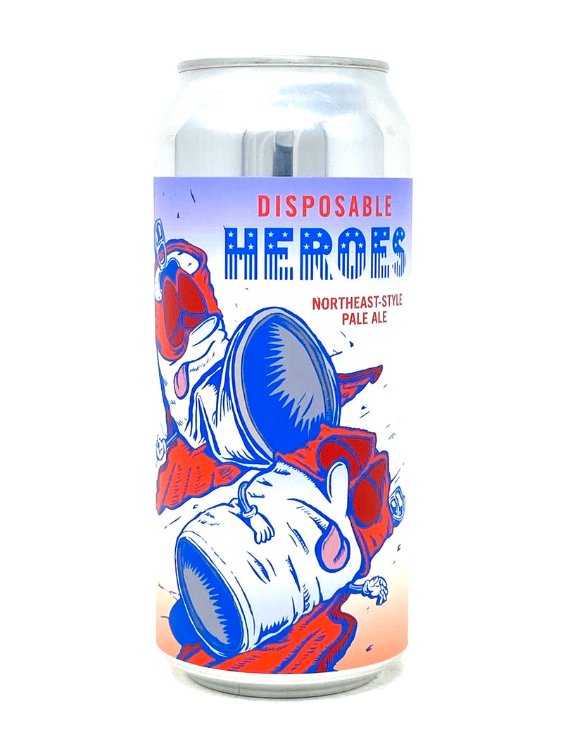 TRACK SEVEN BREWING DISPOSABLE HEROS NORTHEAST STYLE PALE ALE 16oz can