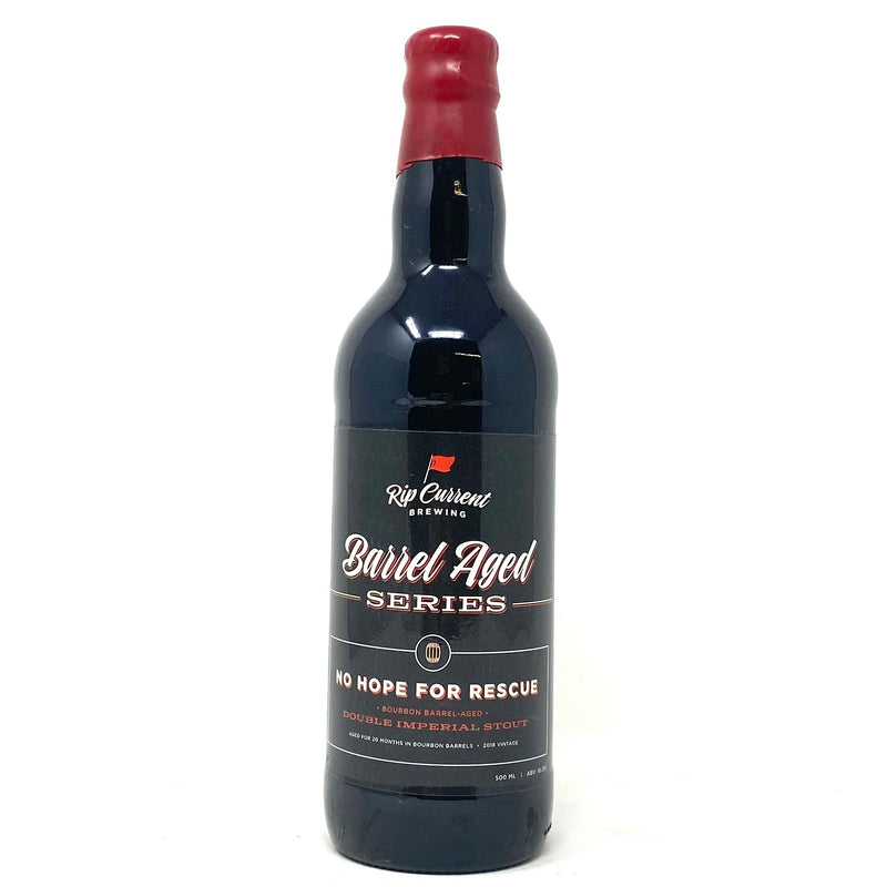 RIP CURRENT BARREL AGED SERIES ‘NO HOPE FOR RESCUE’ DOUBLE IMPERIAL STOUT 500ml Bottle