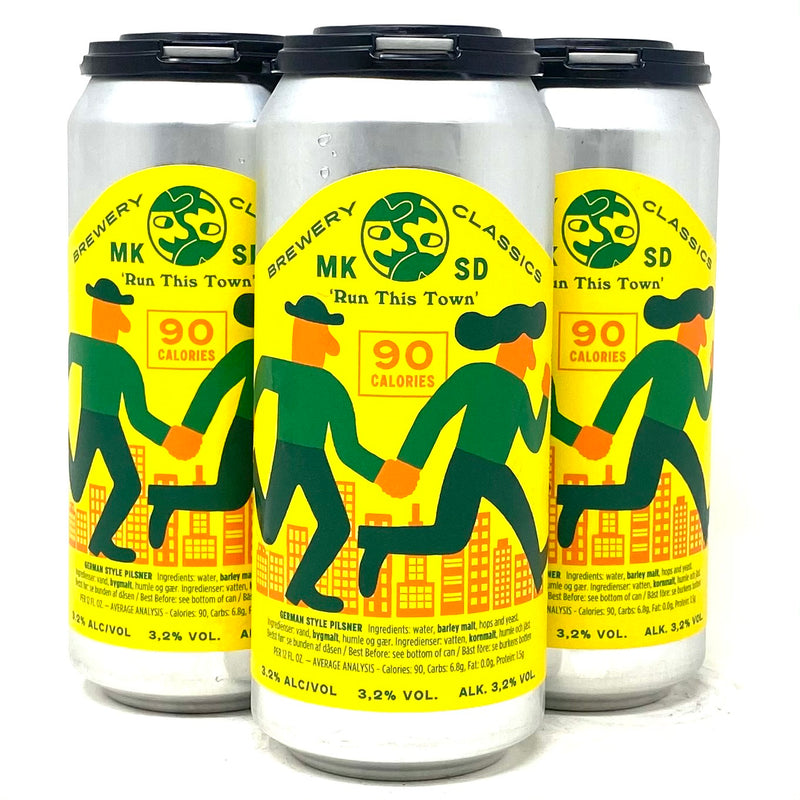 MIKKELLER BREWING RUN THIS TOWN GERMAN STYLE PILSNER 16oz can