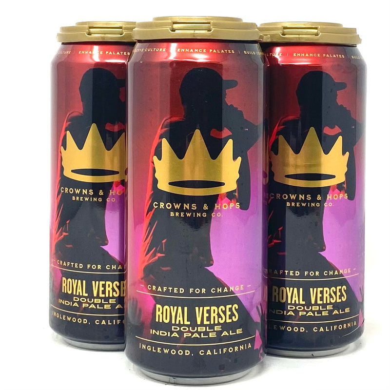 CROWNS & HOPS ROYAL VERSES DIPA 16oz can