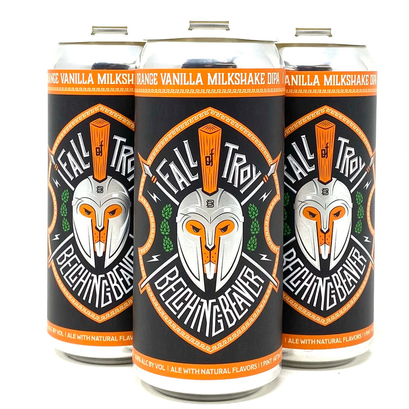 BELCHING BEAVER FALL OF TROY ORANGE VANILLA MILKSHAKE DIPA 16oz can