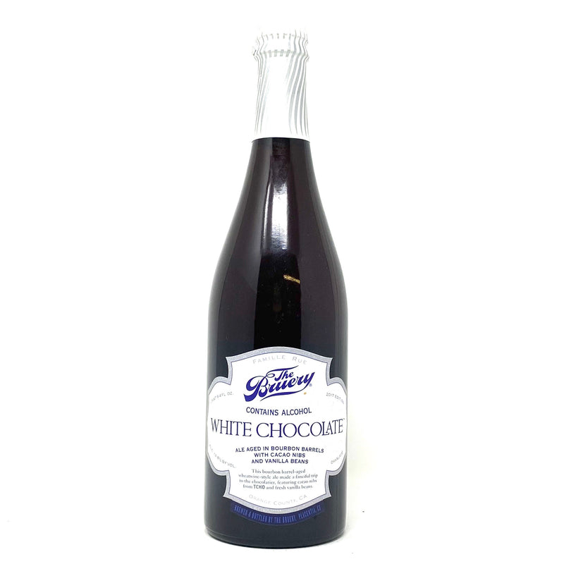 THE BRUERY 2017 WHITE CHOCOLATE BOURBON BARREL-AGED ALE 750ml Bottle