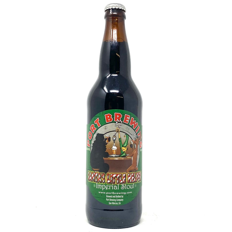 PORT BREWING SANTAS LITTLE HELPER IMPERIAL STOUT 22oz Bottle ***LIMIT 1 PER ORDER***