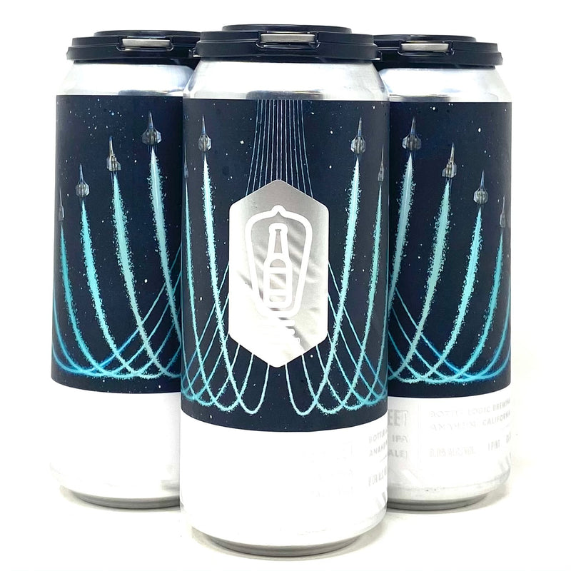 BOTTLE LOGIC FUGITIVE FLEET HAZY IPA 16oz can