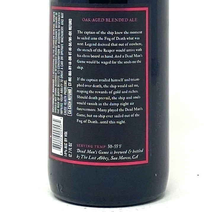 THE LOST ABBEY DEAD MAN’S GAME 375ml Bottle