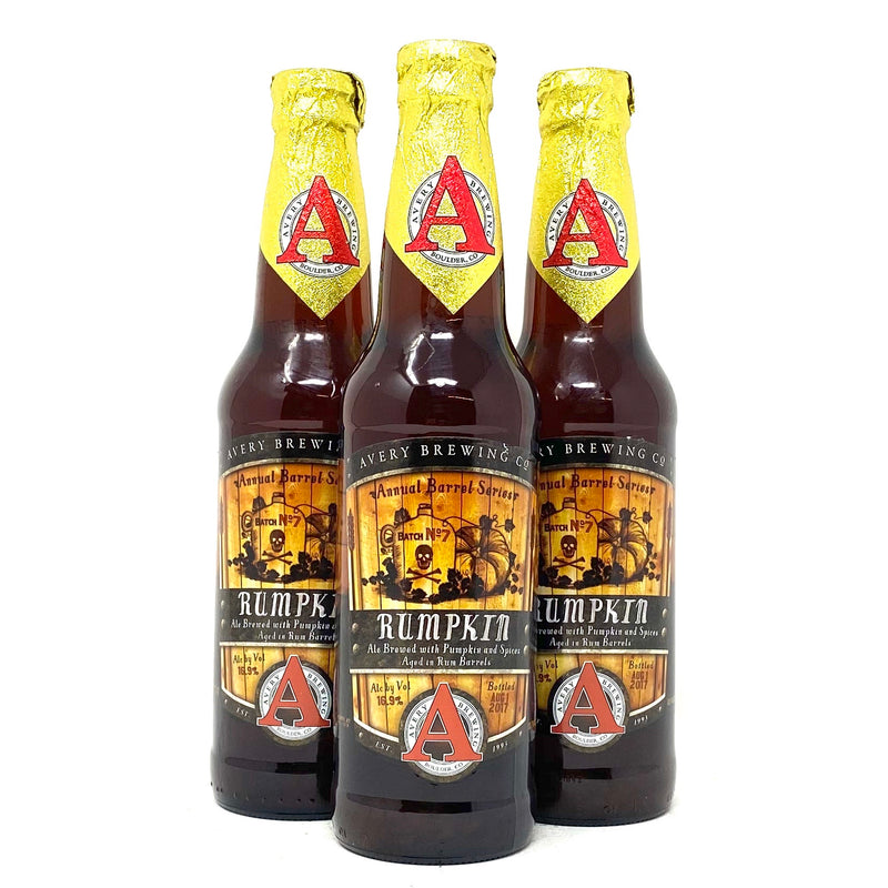 AVERY BREWING 2017 RUMPKIN ALE AGED IN RUM BARRELS 12oz Bottles