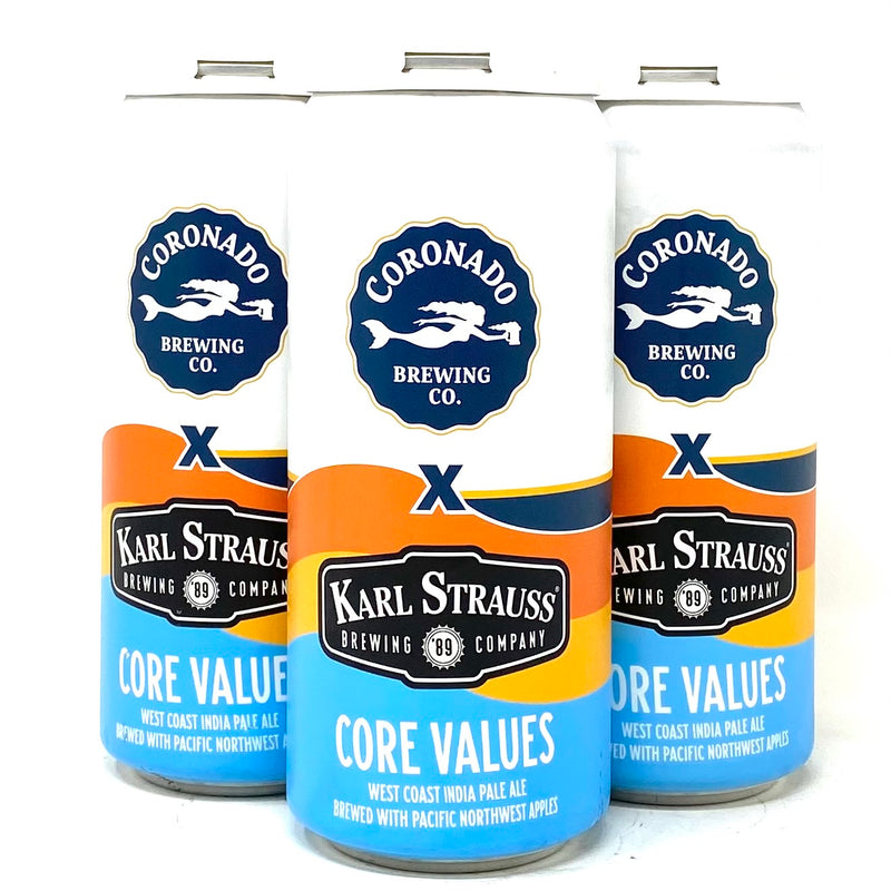 CORONADO x KARL STRAUSS ‘CORE VALUES’ WEST COAST IPA 16oz can