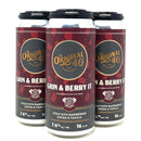 ORIGINAL 40 BREWING GRIN & BERRY IT STOUT w/ RASPBERRIES, COCOA & VANILLA 16oz can