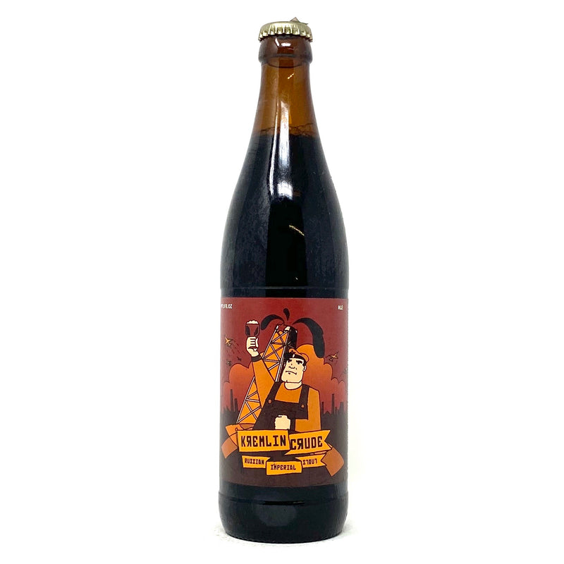 BEER HERE KREMLIN CRUDE RUSSIAN IMPERIAL STOUT 16oz Bottle