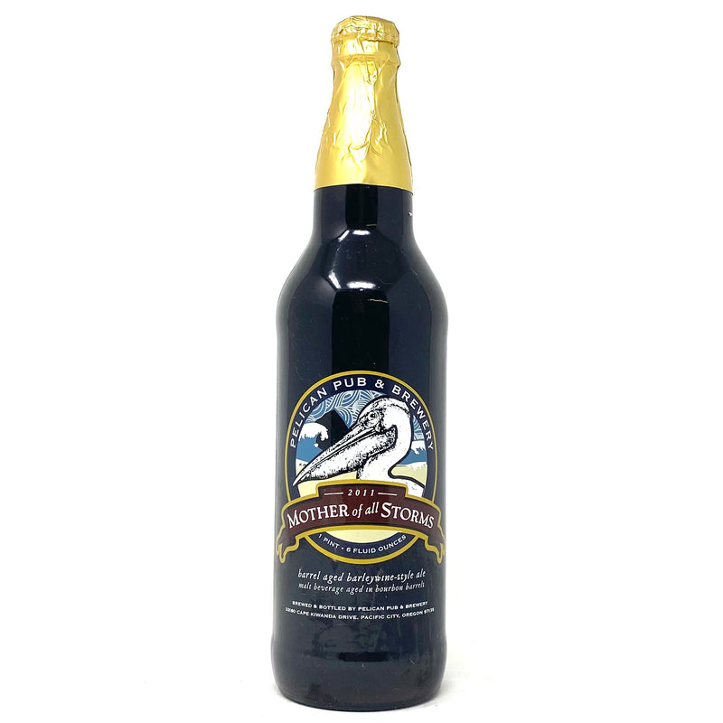 PELICAN PUB & BREWERY 2011 MOTHER OF ALL STORMS B.B.A. BARLEYWINE 22oz Bottle