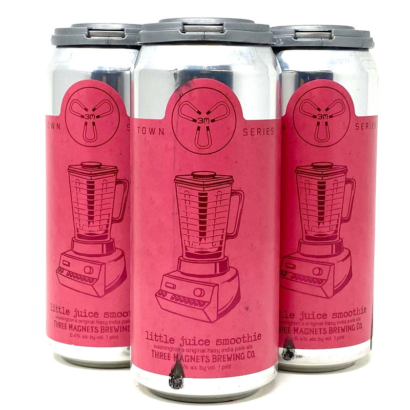 THREE MAGNETS BREWING LITTLE JUICE SMOOTHIE HAZY IPA 16oz can