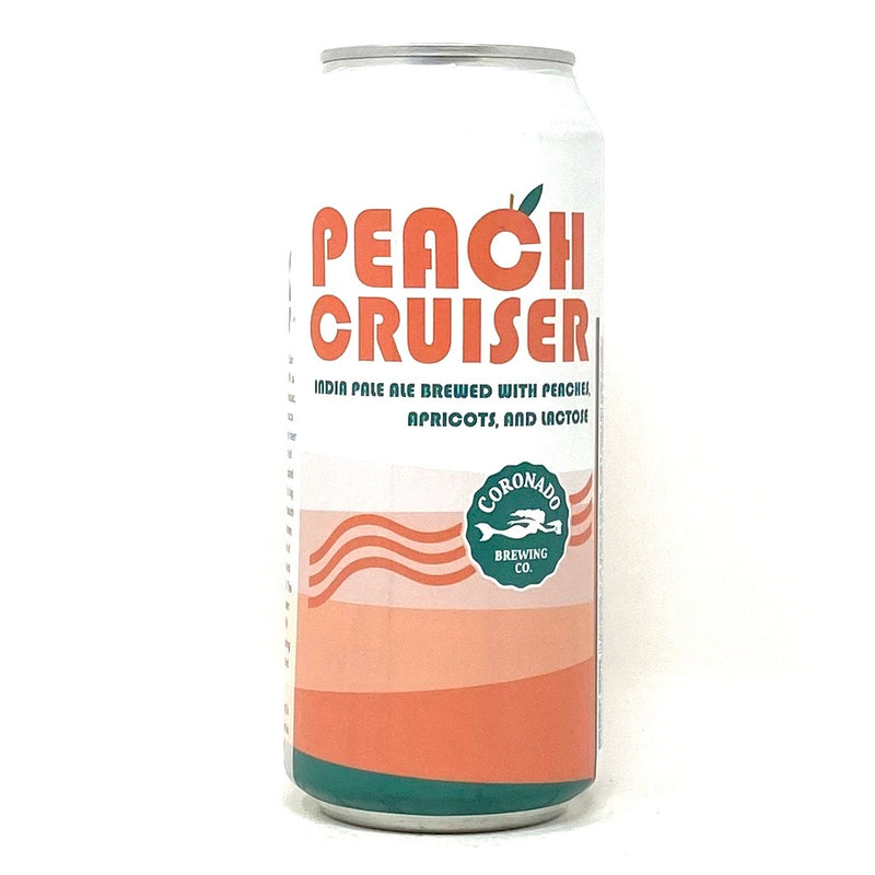 CORONADO BREWING CO. PEACH CRUISER WITH LACTOSE IPA 16oz can