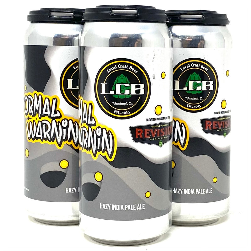 LOCAL CRAFT x REVISION FORMAL WARNIN HAZY IPA 16oz can
