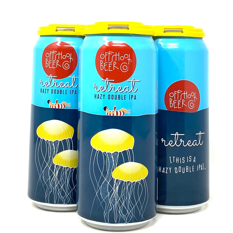 OFFSHOOT BEER CO. RETREAT HAZY DIPA 16oz can