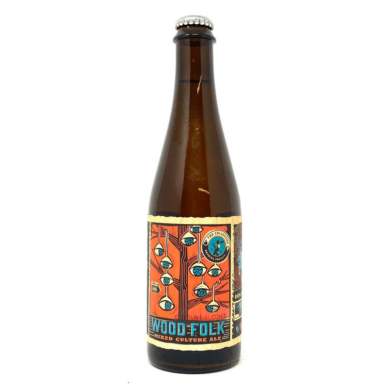 THE COLLECTIVE BREWING PROJECT WOOD FOLK MIXED BA WILD ALE 12oz Bottle