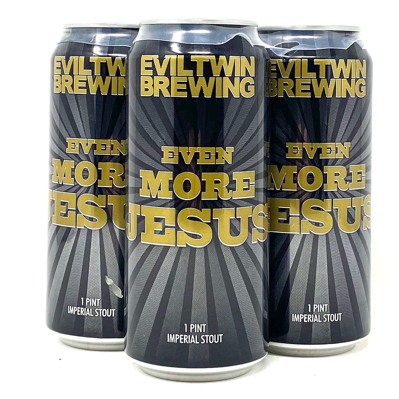 EVIL TWIN BREWING EVEN MORE JESUS IMPERIAL STOUT 16oz can