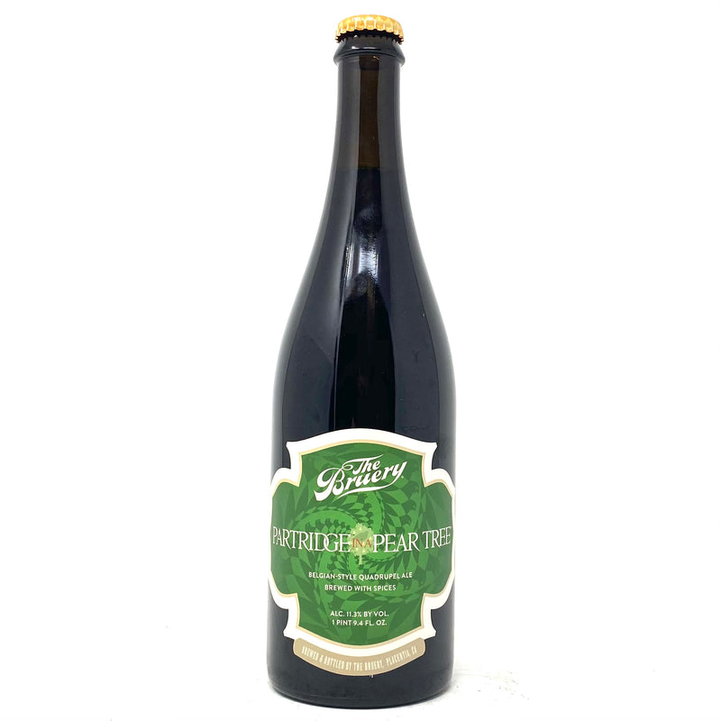 THE BRUERY2020 PARTRIDGE IN A PEAR TREE BELGIAN-STYLE QUADRUPLE ALE 750ml Bottle