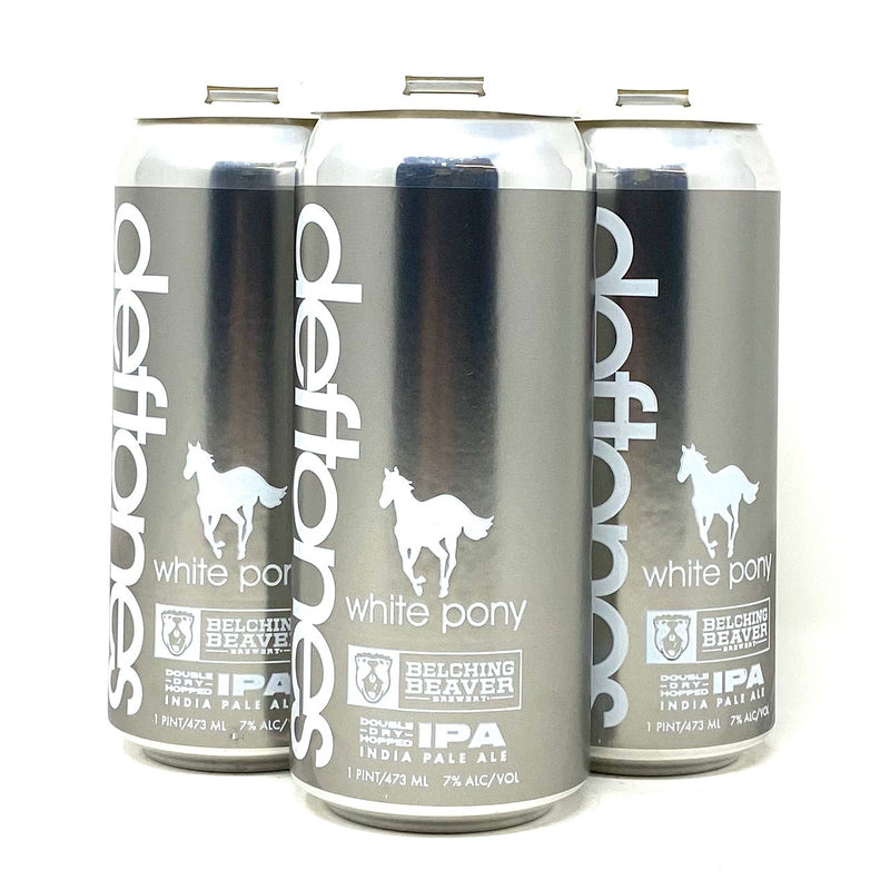 BELCHING BEAVER x DEFTONES WHITE PONY IPA 16oz can ***LIMIT 2 Per ORDER***