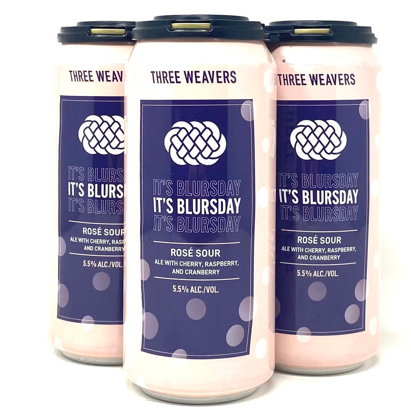 THREE WEAVERS IT’S BLURSDAY ROSE SOUR 16oz can