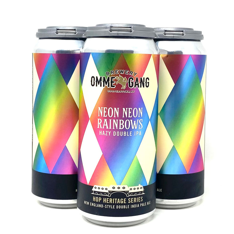 OMMEGANG NEON NEON RAINBOWS HAZY DIPA 16oz can