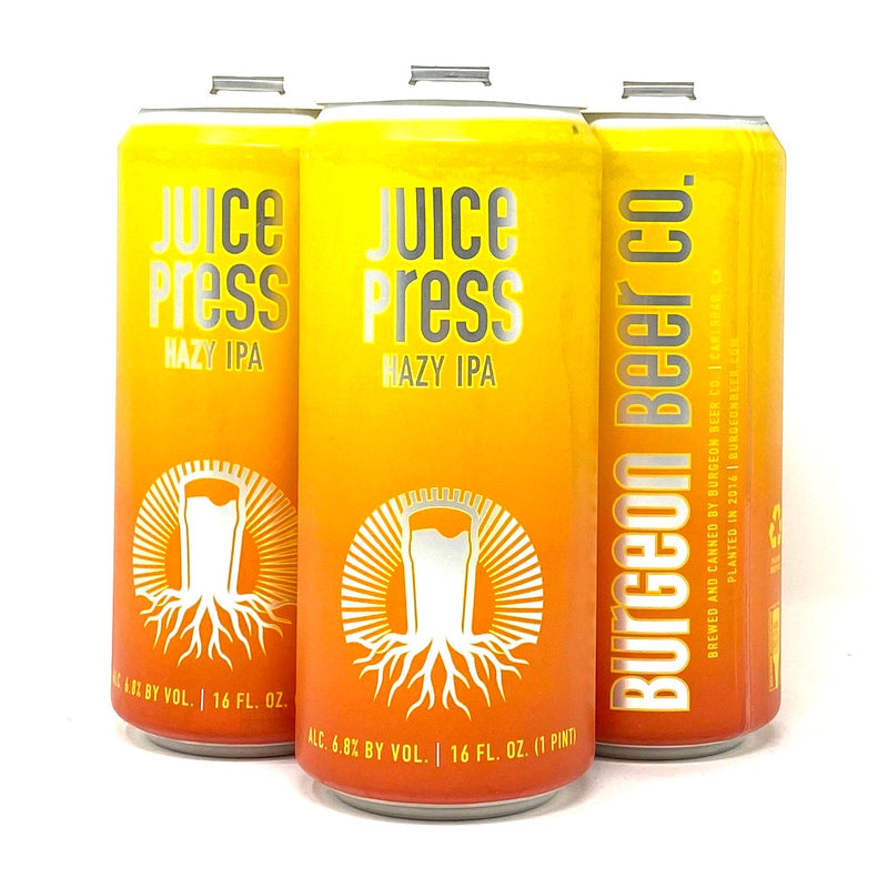 BURGEON BEER JUICE PRESS HAZY IPA 16oz can