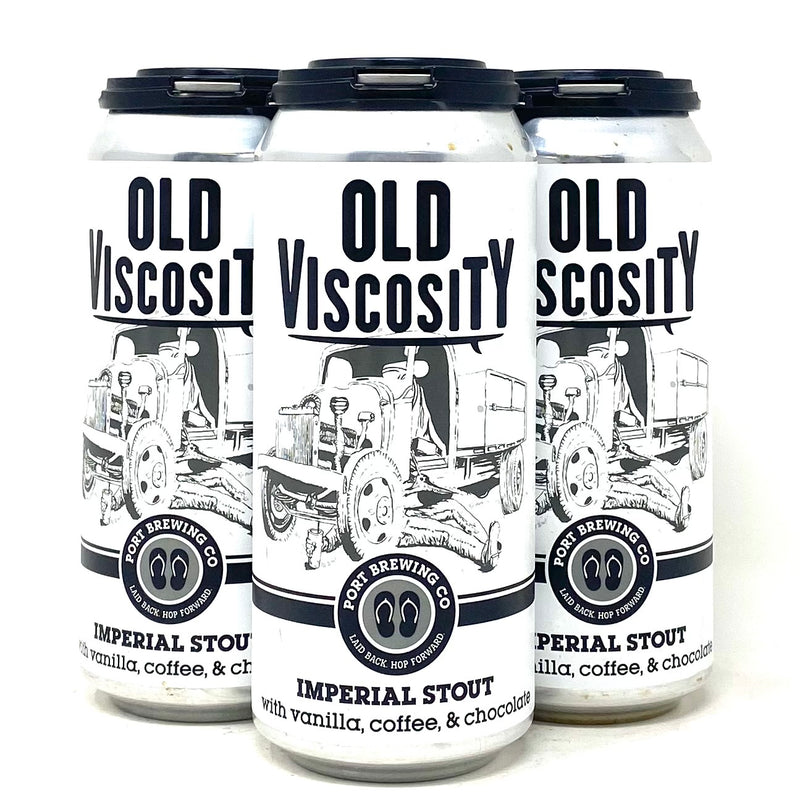 PORT BREWING OLD VISCOSITY IMPERIAL STOUT 16oz can