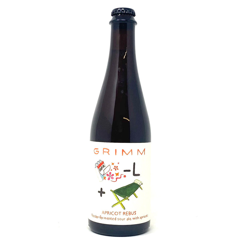 GRIMM APRICOT REBUS FOEDER-FERMENTED SOUR ALE w/ APRICOTS 500ml Bottle