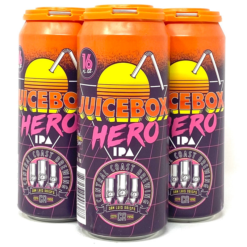 CENTRAL COAST BREWING JUICEBOX HERO IPA 16oz can