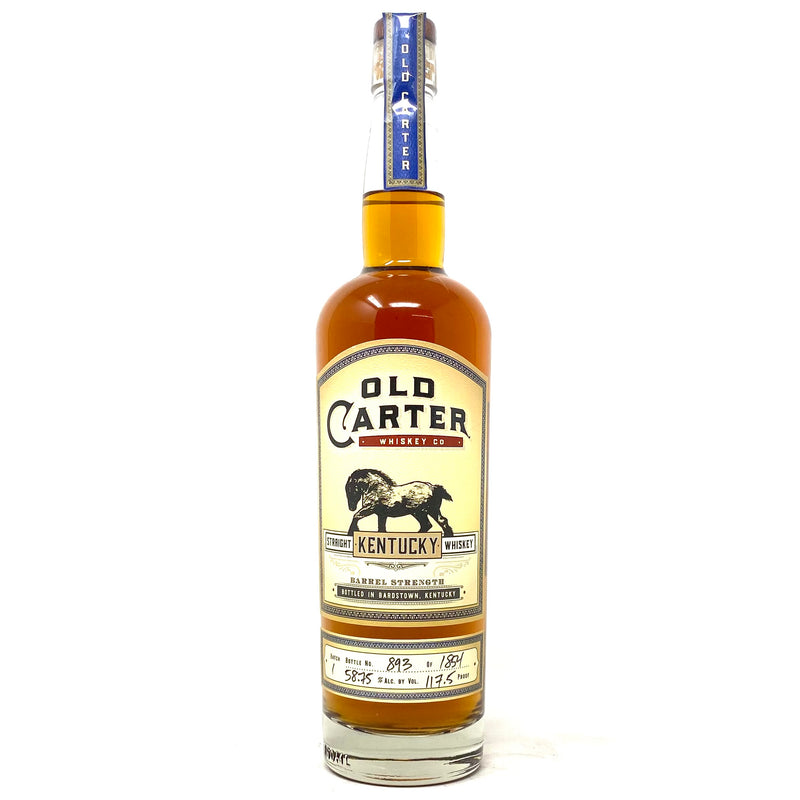 OLD CARTER ‘BATCH 1’ KENTUCKY STRAIGHT BOURBON WHISKEY 750ml