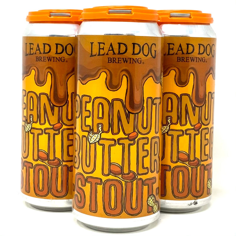 LEAD DOG BREWING PEANUT BUTTER STOUT 16oz can