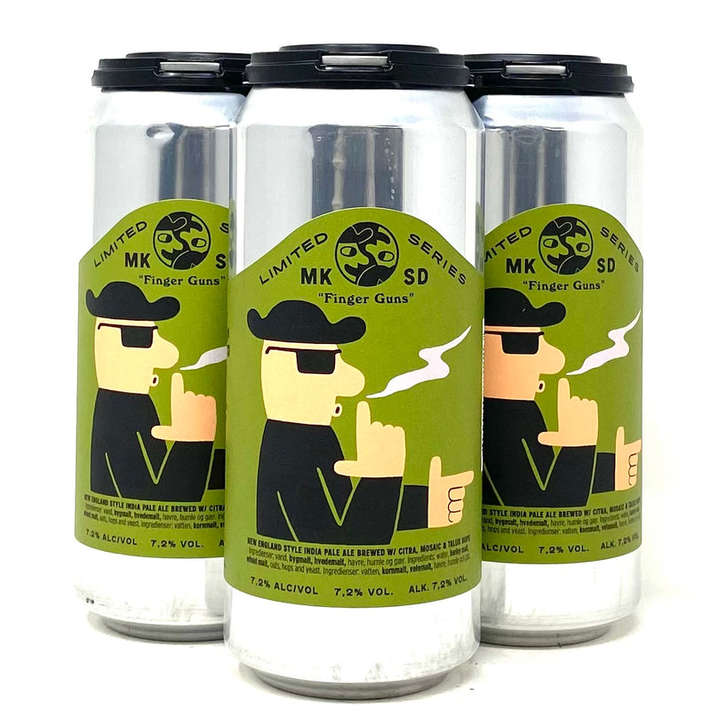 MIKKELLER SD FINGER GUNS NEW ENGLAND STYLE IPA 16oz can