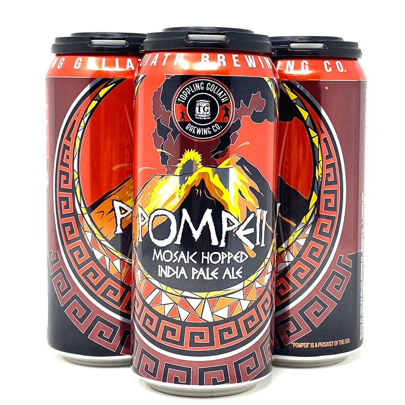 TOPPLING GOLIATH BREWING POMPEII MOSAIC HOPPED IPA 16oz can