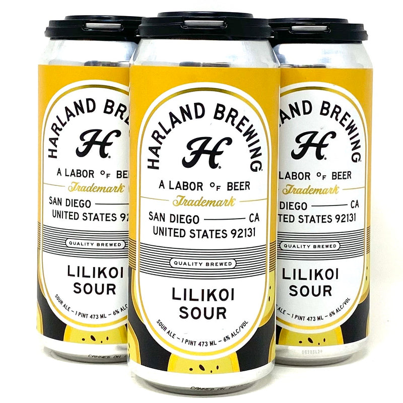 HARLAND BREWING LILIKOI SOUR ALE 16oz can