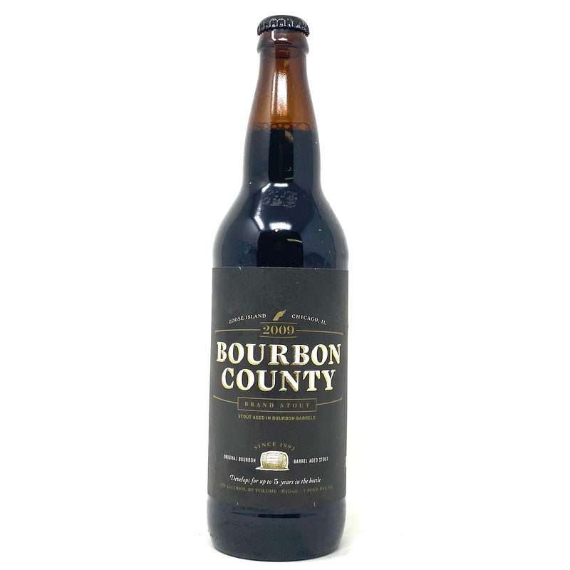 GOOSE ISLAND 2009 BOURBON COUNTY BRAND STOUT 22oz Bottle