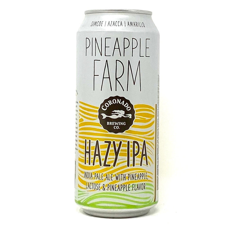CORONADO BREWING PINEAPPLE FARM HAZY IPA 16oz can