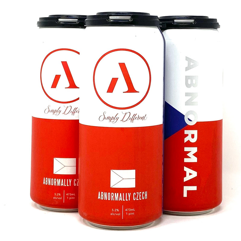 ABNORMAL BEER CO. ABNORMALLY CZECH 16oz can