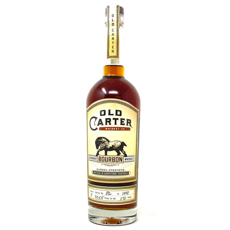 OLD CARTER *Batch 5 STRAIGHT BOURBON WHISKEY 750ml Bottle