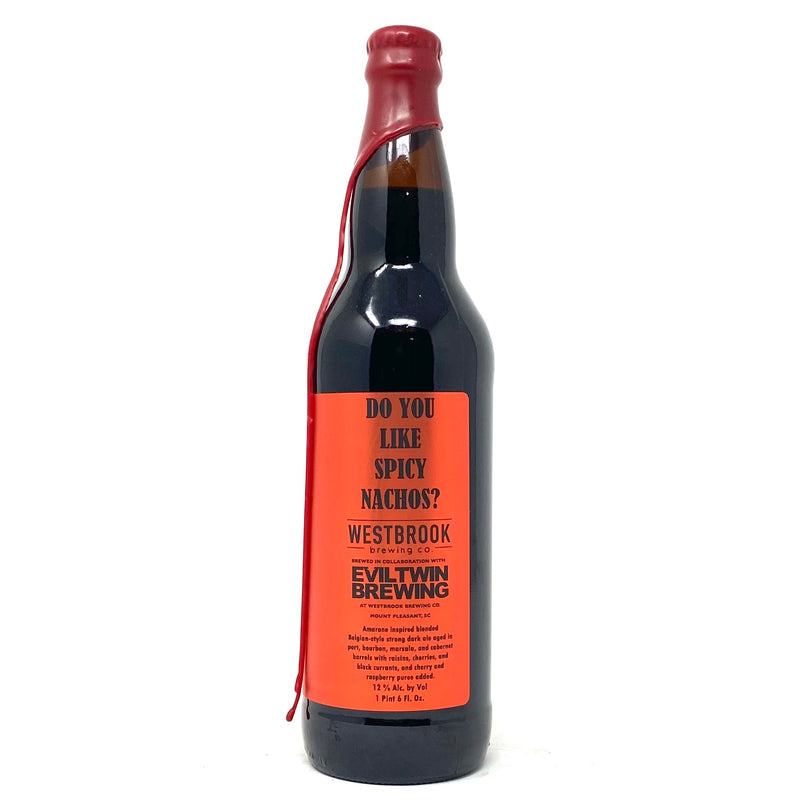 WESTBROOK BREWING x EVILTWIN BREWING DO YOU LIKE NACHOS? BELGIAN-STYLE STRONG DARK ALE 22oz Bottle