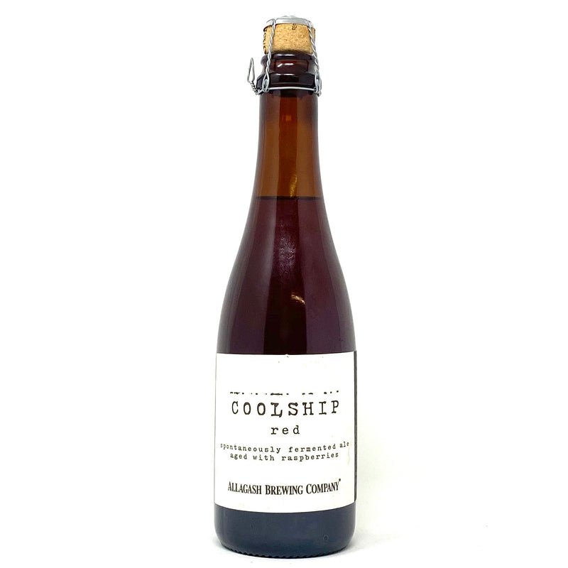 ALLAGASH BREWING COOLSHIP RED ALE AGED W/ RASPBERRIES 375ml Bottle