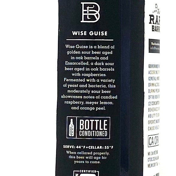 RARE BARREL 2018 WISE GUISE RED SOUR BEER 750ml Bottle
