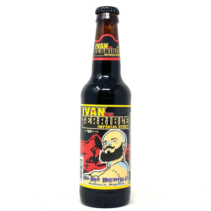 BIG SKY BREWING 2015  IVAN THE TERRIBLE IMPERIAL STOUT 12oz Bottle