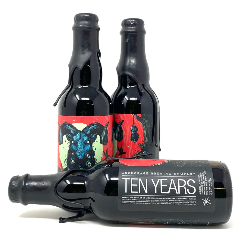 ANCHORAGE BREWING COMPANY TEN YEARS 12oz Bottle ***LIMIT 1 PER CUSTOMER***